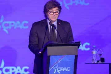 Lejos de la efusividad habitual y apelando a la moderación, Javier Milei disertó en la CPAC