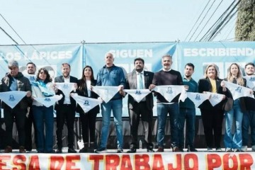 Acto en el ex Pozo de Banfield: Federico Otermín encabezó el acto por los 49º aniversario de La Noche de los Lápices