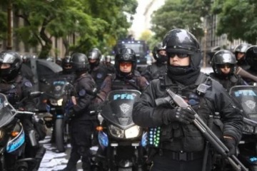 El Gobierno preparó un megaoperativo con más de mil efectivos en respuesta a la Marcha Federal Universitaria