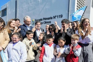 Kicillof lanzó el programa Salud Escolar para garantizar controles médicos en la primaria