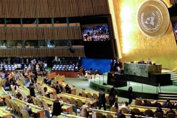 Duro gesto: Netanyahu habló ante una Asamblea vaciada y la delegación argentina se quedó por orden de Milei