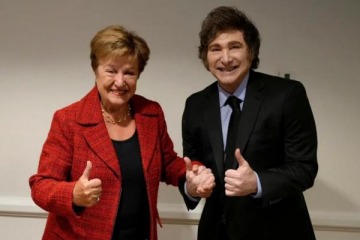 "Argentina es un país con un potencial fabuloso": el guiño de Georgieva a Milei tras el salvataje de Trump