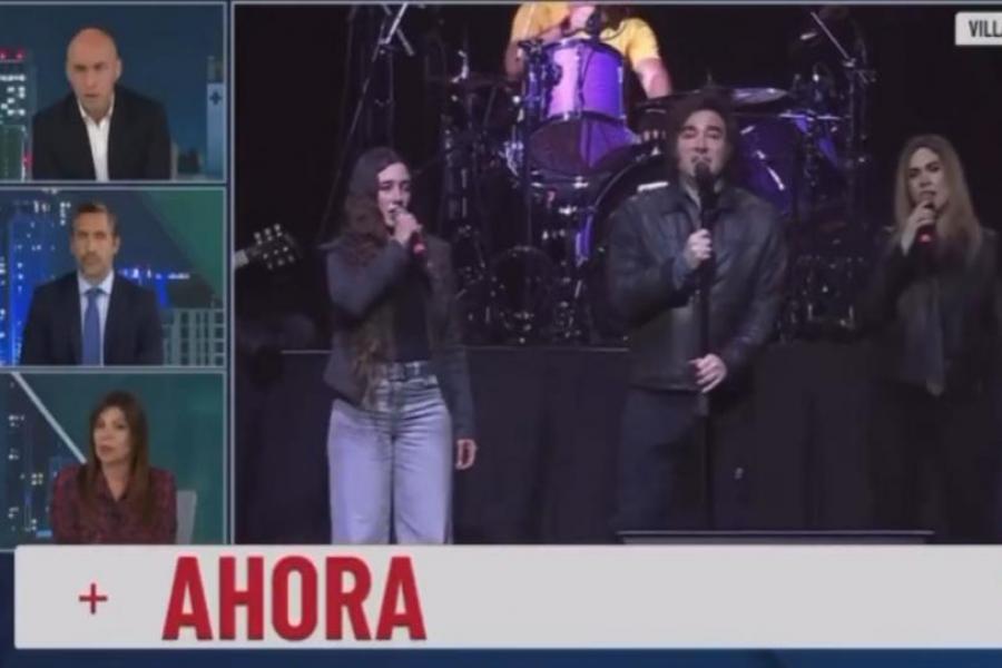 Sin palabras: hasta a Trebucq le incomodó que Milei cantara Hava Nagila