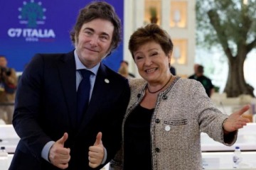 Kristalina Georgieva aseguró que el éxito del programa de Javier Milei "depende de que la gente acompañe"