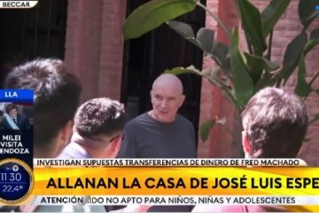 Foto de Allanan la casa y el despacho de Espert por la causa de su presunto vnculo narco con Fred Machado