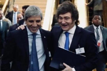 Aclamado por el auxilio de EEUU, Milei vuelve a coronar a Caputo y festeja el swap de u$s 20.000 millones