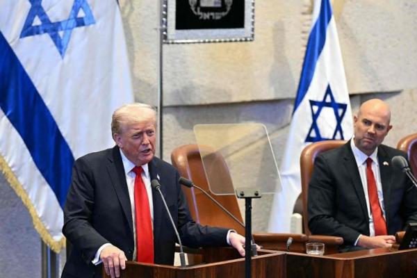 Donald Trump, ante el Parlamento israelí: "Es el amanecer de un nuevo Medio Oriente"