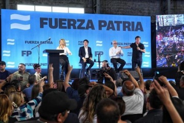 Espinoza encabezó un plenario en La Matanza junto a Kicillof, Magario y Taiana
