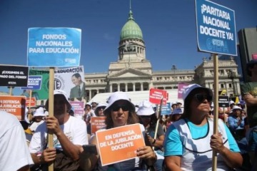 Paro docente nacional en reclamo de una nueva ley de Financiamiento Educativo