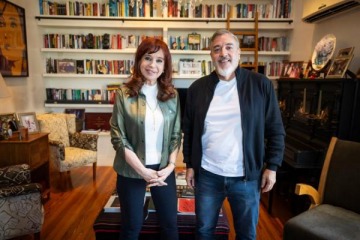 Cristina Kirchner se reunió con el titular de ATE para debatir sobre la nueva estatalidad 