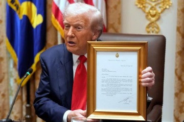 Milei le regaló una carta a Trump en la Casa Blanca: qué dice
