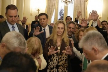 El Gobierno celebró el día de las Iglesias Evangélicas en Casa Rosada 
