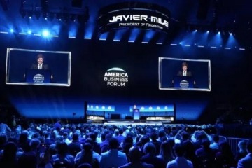 Insólito: en el American Business Forum, Milei insistió con el "miedo kuka" y minimizó la victoria de Zohran Mamdani