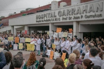 El interventor del Garrahan sancionó a los trabajadores por coacción, resistencia a la autoridad y usurpación"
