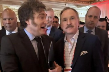 Foto de Peter Lamelas volvi a tirarle flores a Javier Milei: "Sus reformas tienen el potencial de dinamizar la economa"