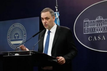 Foto de Adorni destac "la doctrina Bullrich" y el "fin del libertinaje" durante la gestin en Seguridad