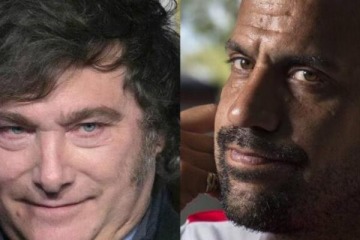 ¿Cómo fue el festejó de Milei por el título de Estudiantes de La Plata?