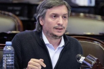 Máximo Kirchner llamó a recuperar la soberanía política y cuestionó el disciplinamiento judicial contra Cristina