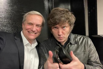 Milei recibe a Juan Antonio Kast luego de ganar las elecciones chilenas