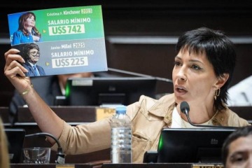 Mayra Mendoza: �Esto no es una modernizaci&oacute;n, es una estafa a los trabajadores�