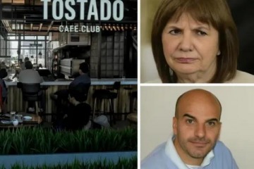 Lavado y evasi&oacute;n: denuncian a Patricia Bullrich y a su hijo por  el manejo de la cadena de caf&eacute;s Tostado