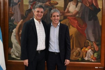 Luis Caputo recibi&oacute; a Jorge Macri luego de que la coparticipaci&oacute;n quedara fuera del Presupuesto 2026