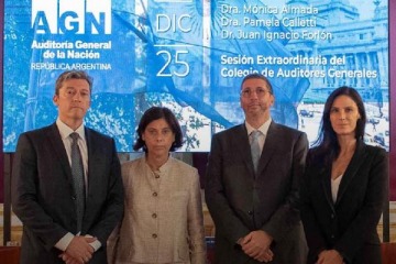 En plena tensi&oacute;n con el PRO, juraron las nuevas autoridades de la AGN