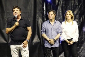 Espinoza, Kicillof y Magario despidieron el a&ntilde;o con un masivo encuentro de unidad en La Matanza