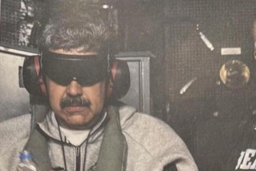Revelan la primera fotograf&iacute;a de Nicol&aacute;s Maduro tras ser capturado y expulsado de su pa&iacute;s por Trump