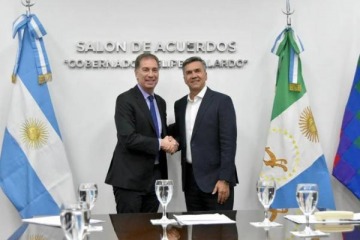 Santilli se reuni&oacute; con Zdero por la reforma laboral: �Estamos en sinton&iacute;a"