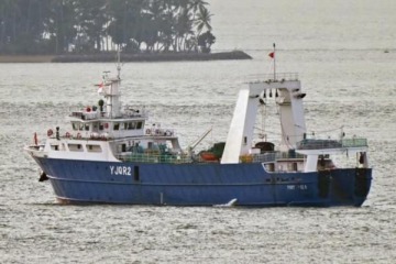 Detectaron a un buque extranjero que estaba pescando de manera ilegal en el Mar Argentino
