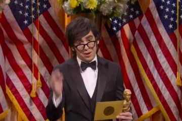 Foto de Ins�lito: la burla de la televisi�n estadounidense a Milei por su fanatismo con Trump