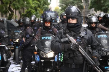 Megaoperativo: el Ejecutivo vuelve a apostar al protocolo antipiquetes durante la marcha al Congreso 