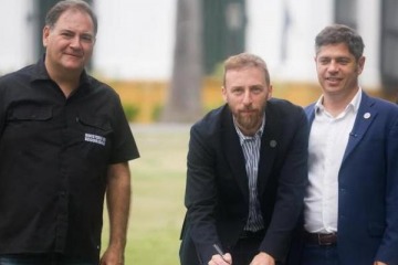 Federico Oterm&iacute;n y Axel Kicillof profundizan Entramados para potenciar pol&iacute;ticas de juventud contra el delito