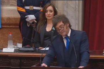 �Grotesco e irrespetuoso�: Villarruel dej&oacute; claro en redes la incomodidad que le caus&oacute; Milei en el Congreso