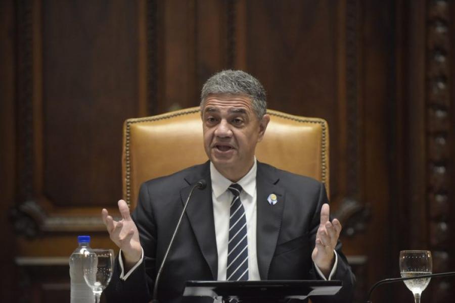 En la apertura de sesiones porteñas, Jorge Macri renovó su reclamó a Milei por la deuda de coparticipación