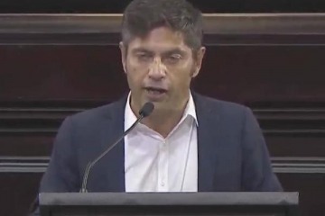 Kicillof cruz&oacute; a Milei y desarm&oacute; el dogma libertario: �La mano invisible del mercado no existe, es un verso�