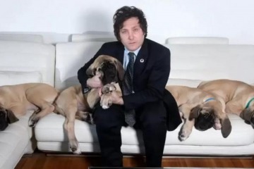 Duelo en la Quinta de Olivos: muri&oacute; Robert, el perro que "conten&iacute;a emocionalmente" a Milei