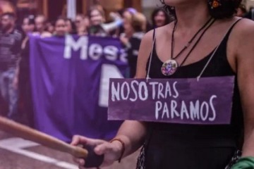 Foto de 8M: el feminismo enfrenta un paro y movilizaci�n a Plaza de Mayo por el D�a Internacional de la Mujer Trabajadora