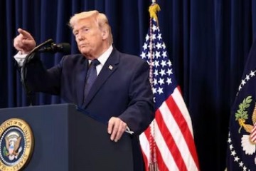 Foto de Trump afirm� que quiere una "soluci�n a la venezolana" para Ir�n tras sostener que "la guerra est� casi terminada"