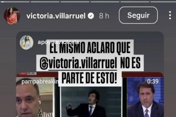Ruido en la cúpula del Gobierno: Villarruel se despega de la polémica por el viaje de Adorni y dijo que "se va a la M...."