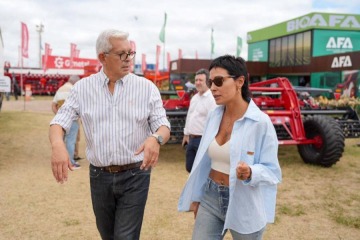 Mayra Mendoza recorri&oacute; Expoagro, destac&oacute; la "importancia" del campo y apunt&oacute; contra el modelo de Milei