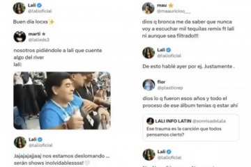 Con iron&iacute;a y escenario pol&iacute;tico: Lali volvi&oacute; a cruzar al gobierno y apunt&oacute; contra Adorni