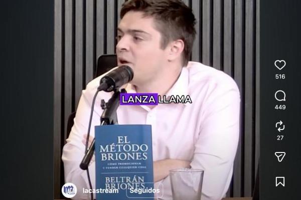 Entre el cinismo y la ignorancia: en un stream libertario con Beltrán Brones admitieron que "la gente se está cagando de hambre"