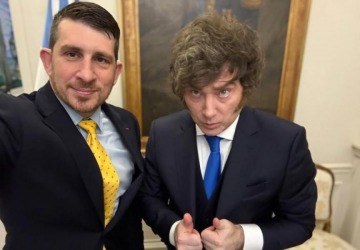 En otro gesto de simpat&iacute;a con Israel, Milei recibi&oacute; al titular de la DAIA antes de su viaje