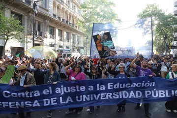 Foto de Marcha Federal: universidades movilizar�n el 12 de mayo para exigir al Gobierno la aplicaci�n del financiamiento