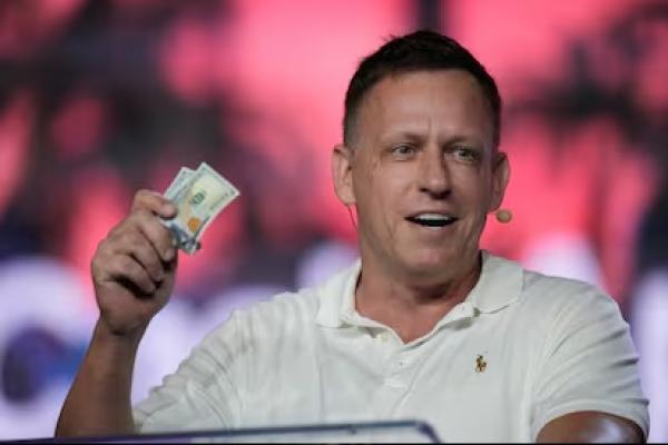 Javier Milei recibe a un magnate de Sillicon Valley, confundador de PayPal: quién es Peter Thiel