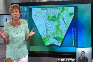 "Que se asesore": Nadia Zyncenko, la hist&oacute;rica meteor&oacute;loga de la TV P&uacute;blica, apunt&oacute; contra Sturzenegger