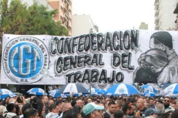 La CGT marcha a Plaza de Mayo en v&iacute;speras del D&iacute;a del Trabajador