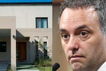 Una cascada, piscina, parrila y m&aacute;s commodities: los fastuosos gastos de Adorni para la refacci&oacute;n de su casa en un barrio exclusivo